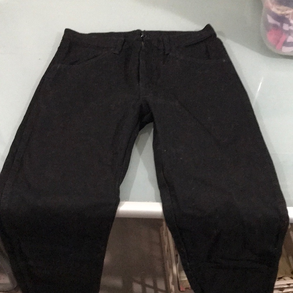 Rustler mens black jeans